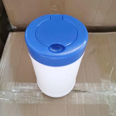 China Wet HDPE Manufacturing Plastic Container Wipes Wet Disposable Sanitizer Wipes Bottle for sale