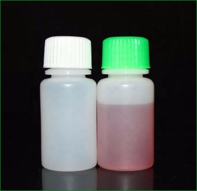 China HDPE Lab Round Media Storage Plastic Reagent Bottle 60ml 100ml 250ml for sale