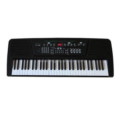 China LED digital displays report number factory direct sales 54 keys electric piano/portable durable electronic organ keyboard keyboard piano for sale