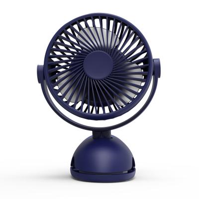 China New Mute Portable Mute Mini Electric Air Cooling Clip Electric Fan 5 Blade Fan for Bedroom and Dorm Desktop Clip Fan for sale