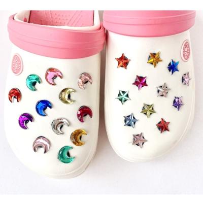 China Accessories Rhinestone Bling Custom Designer Acrylic Clogs Girls Ladies Girls Hoops for sale