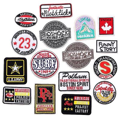 China Wholesale DIY Embroidery Iron-on Sew 0n US Army Patch For Letter Clothes Bag Hat Patches Decoration Hydrocolloid Patch for sale