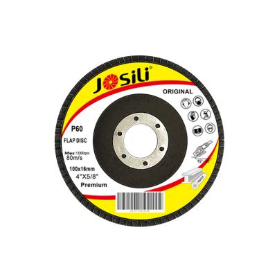 China High Quality 100mm~180mm Various Metal Calcined T27/T29 Oxide Grinding And Polishing Round Fin Wheel Fin Abrasive Disc for sale