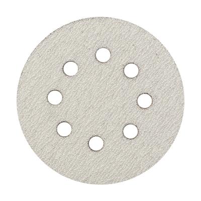 China Factory Price Cheap Custom Zinc Stearate Coated Zinc Stearate Coated Replaceable White Abrasives Sanding Disc for sale