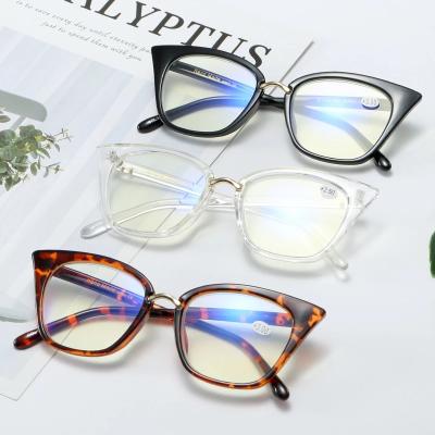 China Hot Selling Thin Anti-blue Light Women's Anti-blue Light Women's Portable Elder Reading Glasses Nail Craft Older Reading Glasses for sale