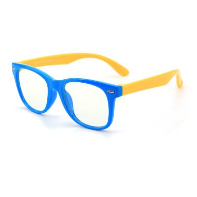 China Fashion Sunglasses 2020 Fashion Kids Anti-blue Light Glasses Frame Kids Mirror Rice Nail Light Anti-blue Flat Frame F886 for sale