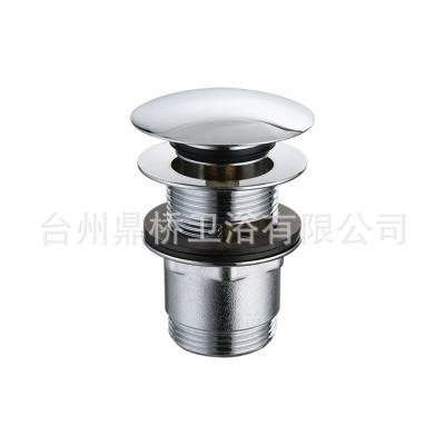 China Modern Drain With Overflow Click Clack Pop Up Wash Basin Sink Drain Waste For Bathroom Basin Drains Waste for sale