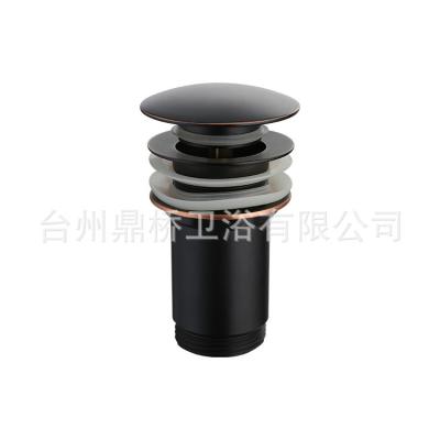 China Modern Toilet Fittings Brass Basin Drain Coupling Waste Sink Valve Pop Up Waste Basin Drains for sale