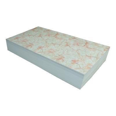 China Waterproof And Fireproof Exterior Wall Decoration Panel Background Wall 3D Flower Acleric UV Marble Reference Panel for sale