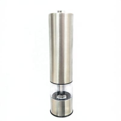 China Best Viable Selling Automatic Salt and Pepper Mill with LED Light and Lid for sale