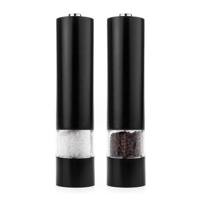 China 2022 Hot Selling Colorful Stainless Steel Electric Salt And Pepper Mill Sustainable With Metallic Lacquer for sale