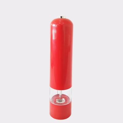 China Best Viable Selling Portable Colorful Plastic ABS Electric Salt and Pepper Grinder for sale