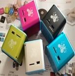 China Mini-Speaker, MP3 and FM support, Polymer Lithium battery embedded, Audio Line input, SD card storage for sale