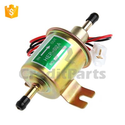 China Low Pressure Electronic Pump Pump Metal 12V 24V Gasoline Diesel HEP-02A Pump for sale