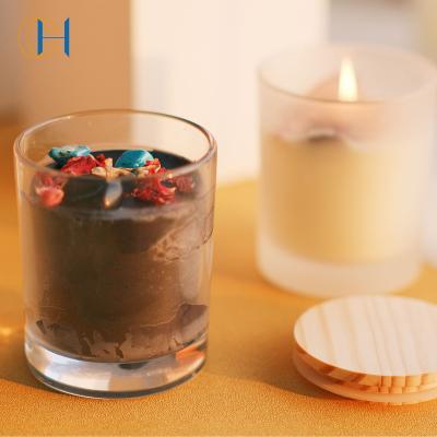 China Hot Eco Friendly 7 Day Fashion Eco Friendly Peaceful Candle Designer Private Label Maker Scented Candle With Lid for sale