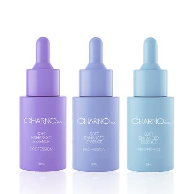 China Competitive Price 30ml Cosmetic Serum Glass Dropper Bottle Skin Care Cosmetic Empty Glass Packaging for sale