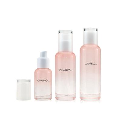 China Manufacturer Empty 50g 40ml 100ml 120ml Skin Care Essential Oil Cosmetic Glass Cosmetic Packaging for sale