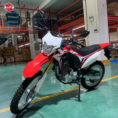 China Offroad Motocross Pit Bike Racing Motorcycles Fast 125cc 1730X550X980 Top Quality Air Cooling Haojun Motorcycles for sale