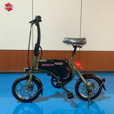 China Guangdong C3 Inch 36V8ah Steel Electric Bicycle 250w EBIKE Electric Urban Commuter Bikes Max Seat Set Adults 14 for sale