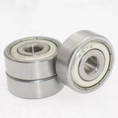 China Long Life Best Quality Miniature Deep Groove Ball Bearings C2 C0 C3 637 Made in China-Stainless Steel Chrome for Sliding Doors for sale