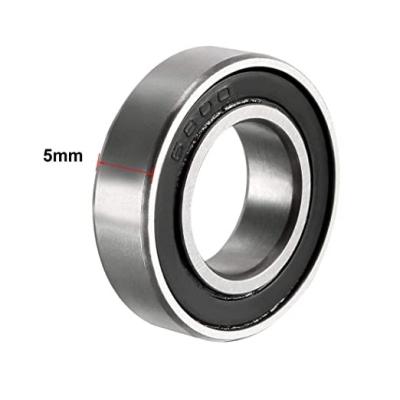 China Long Life High Quality Single Row Deep Groove Ball Bearing Long-Life Chrome Carbon Steel Auto Parts Motors Economically Priced for sale