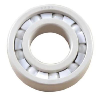 China Long Life High Speed High Quality 6205 Ceramic Ball Bearing Full Ceramic Bearing 25*52*15 mm for Medical Devices for sale