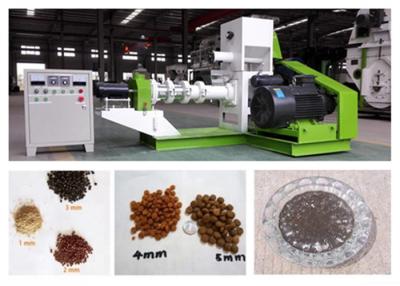 China High Grade Floating Fish Feed Pellet Machine , Pet Food Extruder Machine for sale