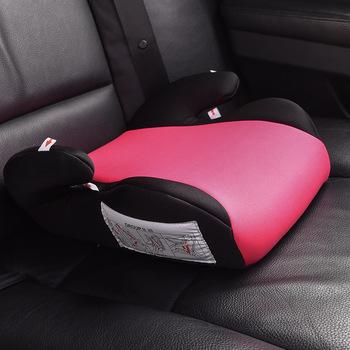 China Polyester Baby Comfy Kids Backless Booster Car Seat for sale