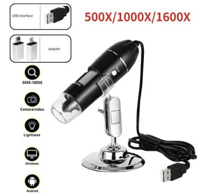 China 25FPS USB Digital Microscope 112mm X 33mm Microscope Camera For Skin for sale