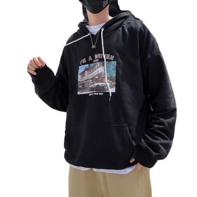 China high quality fashion new autumn and winter 2020 anti-wrinkle hooded men's loose leisure for sale