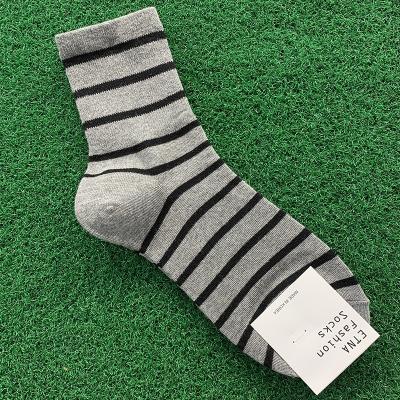 China QUICK DRY color striped socks ladies tube socks candy cotton autumn and winter socks for sale