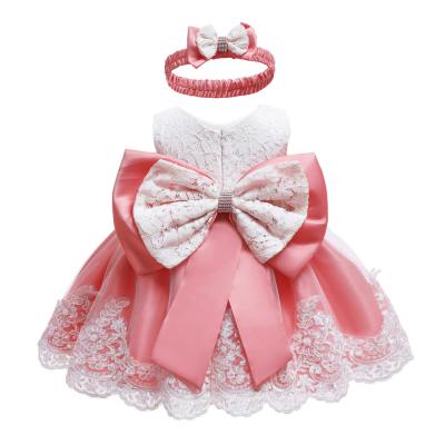 China Lovely Washable Little Baby Girls Dresses Fashion Design Girls Clothing Flower Dresses Girls Dresses Skirts for sale