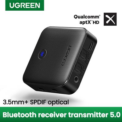 China No UGREEN Bluetooth 5.0 HD CSR8675 receiver-transmitter aptX for AUX audio adapter. TV Headphones 3.5mm SPDIF Bluetooth Optical for sale