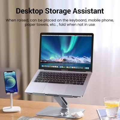 China UGREEN Notebook Laptop Stand Holder For Macbook Pro Tablet Foldable Vertical Stand Laptop Support Notebook Stand Macbook Air PC Pro for sale