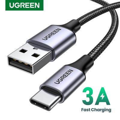 China Camera UGREEN 3A USB Type C Cable For Realme Xiaomi Samsung S21 USB-C Charging Wire Fast Charger Data Attach For iPad Samsung Poco USB C for sale