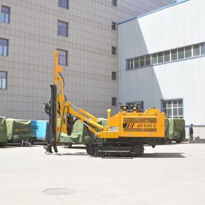 China Factory JK650 rotary dth drill rig for sale hydraulic dth auger dth drilling rig for sale