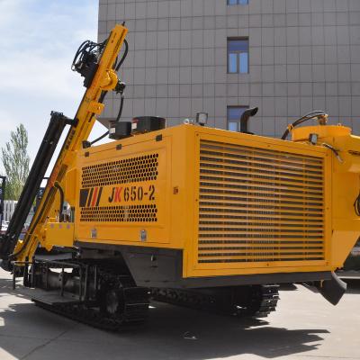 China JK650 factory blast drilling rig used in portable quarry extraction452 mobile hydraulic dth auger rock drilling machine for sale