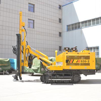 China Factory JK650 rock drilling dth water well drilling rig machine hengwang pneumatic water and pneumatic drilling rig for sale