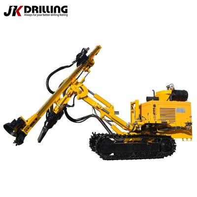 China Construction worksÂ   JK Drilling JK590C Hydraulic Crawler DTH Rock Blasthole Hammer Stone Drilling Machine for sale