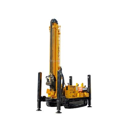 China Construction worksÂ   JKS380S Crawler Mounted Mast Water Well Hydraulic Telescoping Crawler Mounted Telescoping Mast Drilling Rig for sale