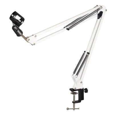 China NB-35 Metal Microphone Scissor Arm Mic Clip Holder Stand with Alloy Desktop Clampfor KTV Base/Studio Microphone Accessories for sale