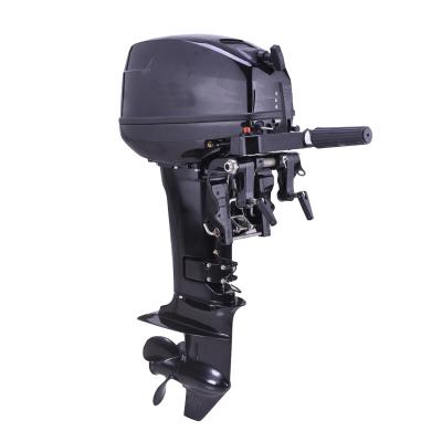 China 2 Stroke 15hp Engine And Gasoline Fuel Water Cooled Outboard Type 24L Engines for sale