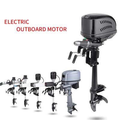 China 12V 48V 60V Aluminum Brushless Electric Boat Motor Outboard Motor for sale