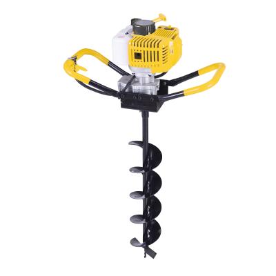 China 2 Stroke 52cc Earth Auger Gasoline Ground Hole Drilling Machine for sale