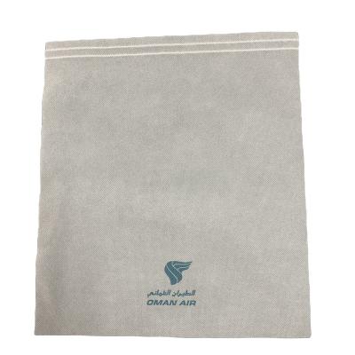 China Sustainable Antistatic Custom Disposable Non Woven Airline Headrest Cover for sale