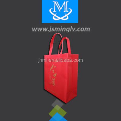 China Red Hot Selling Ultrasonic Welded Handle Handbag for sale