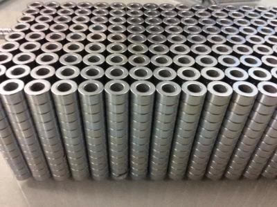 China PMDC motor Magnet Ferrite sintered Ndfeb for sale