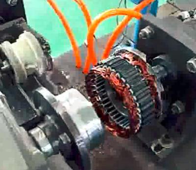 China Pneumatic Expanding Generator Stator Final Forming Machine for sale