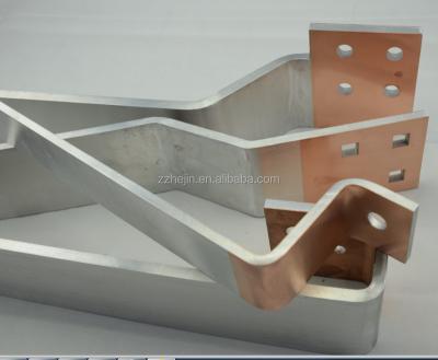 China T2 Copper 99.97% Aluminum And 1060 Copper Clad Aluminum Adapter 99.6% Bimetal Busbar for sale