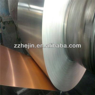 China 1060 Aluminum Electrical Conduction Copper T2 Bimetallic Strip Clad for sale